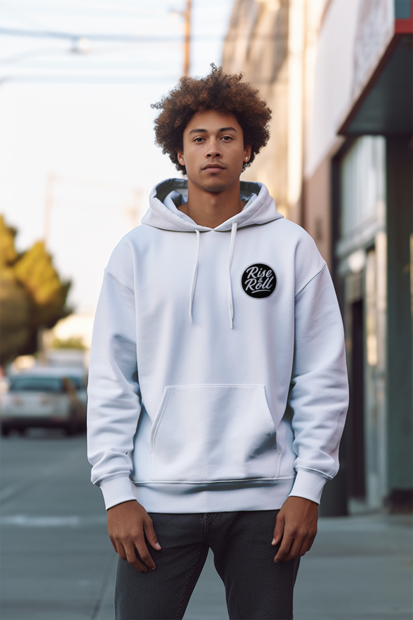 E-bike Tire - Hoodie - Light