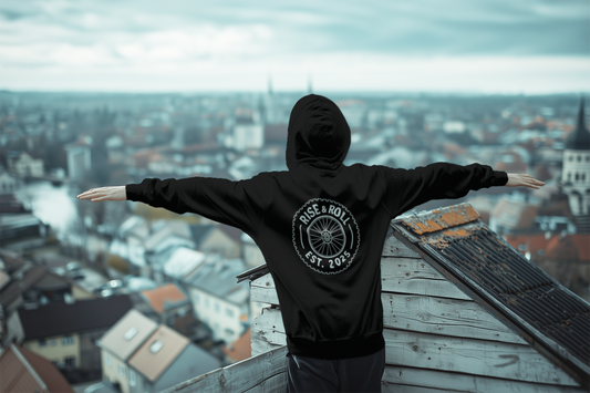 E-bike Tire - Hoodie - Dark
